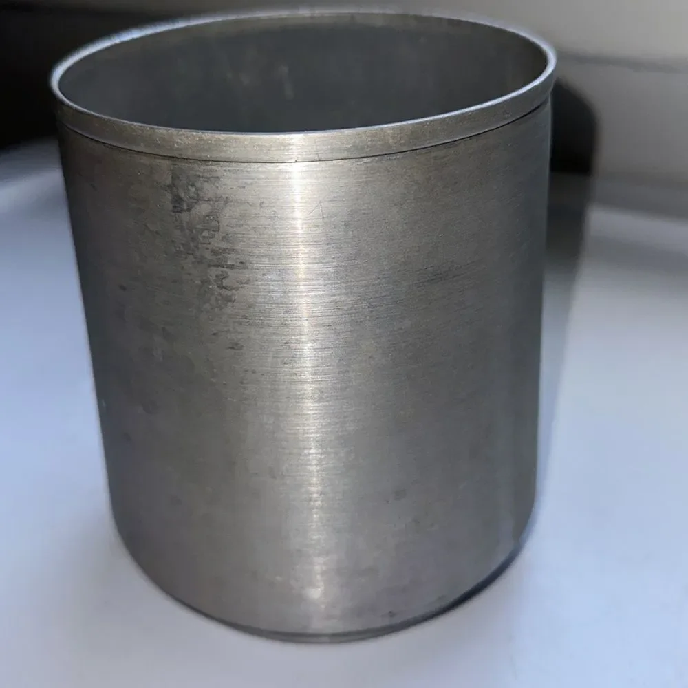 Vintage‎ mid century Kromex silver canister set